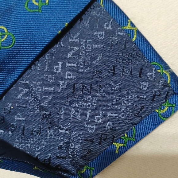 Pink 100% silk tie - Picture 4 of 6